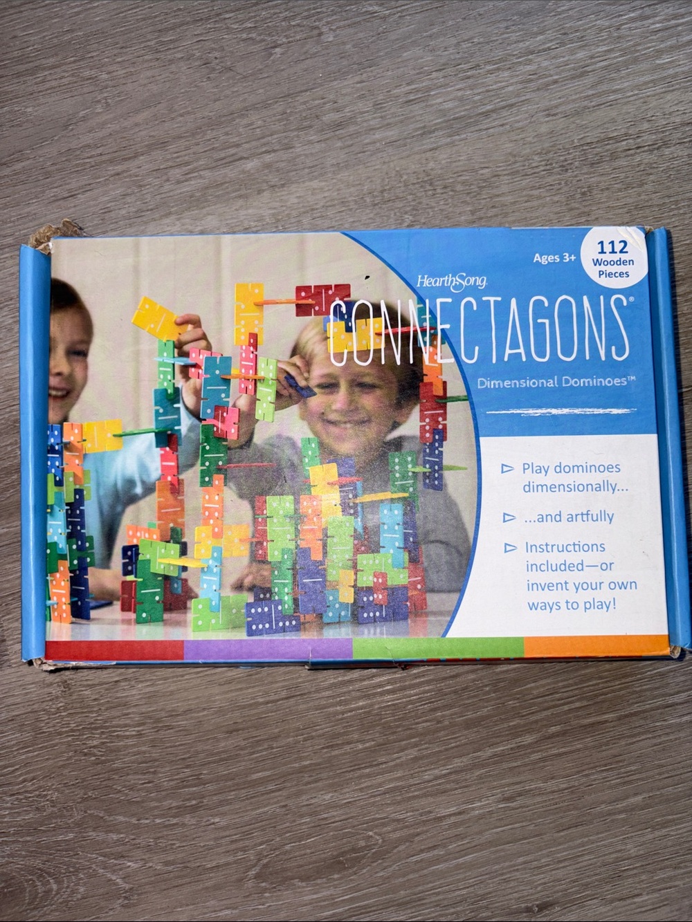 Connectagons Dimensional Dominoes - Multicolor